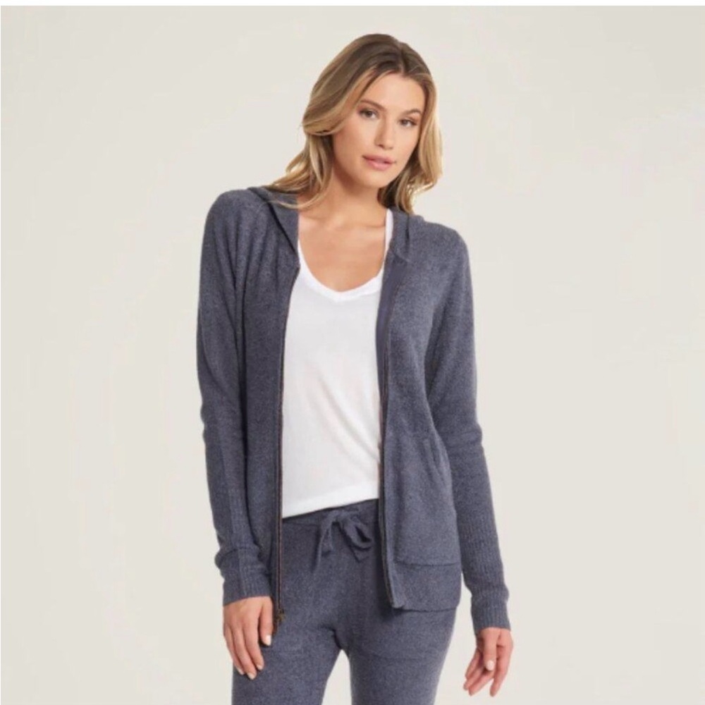 Barefoot Dreams CozyChic Lite Zip Up jacket